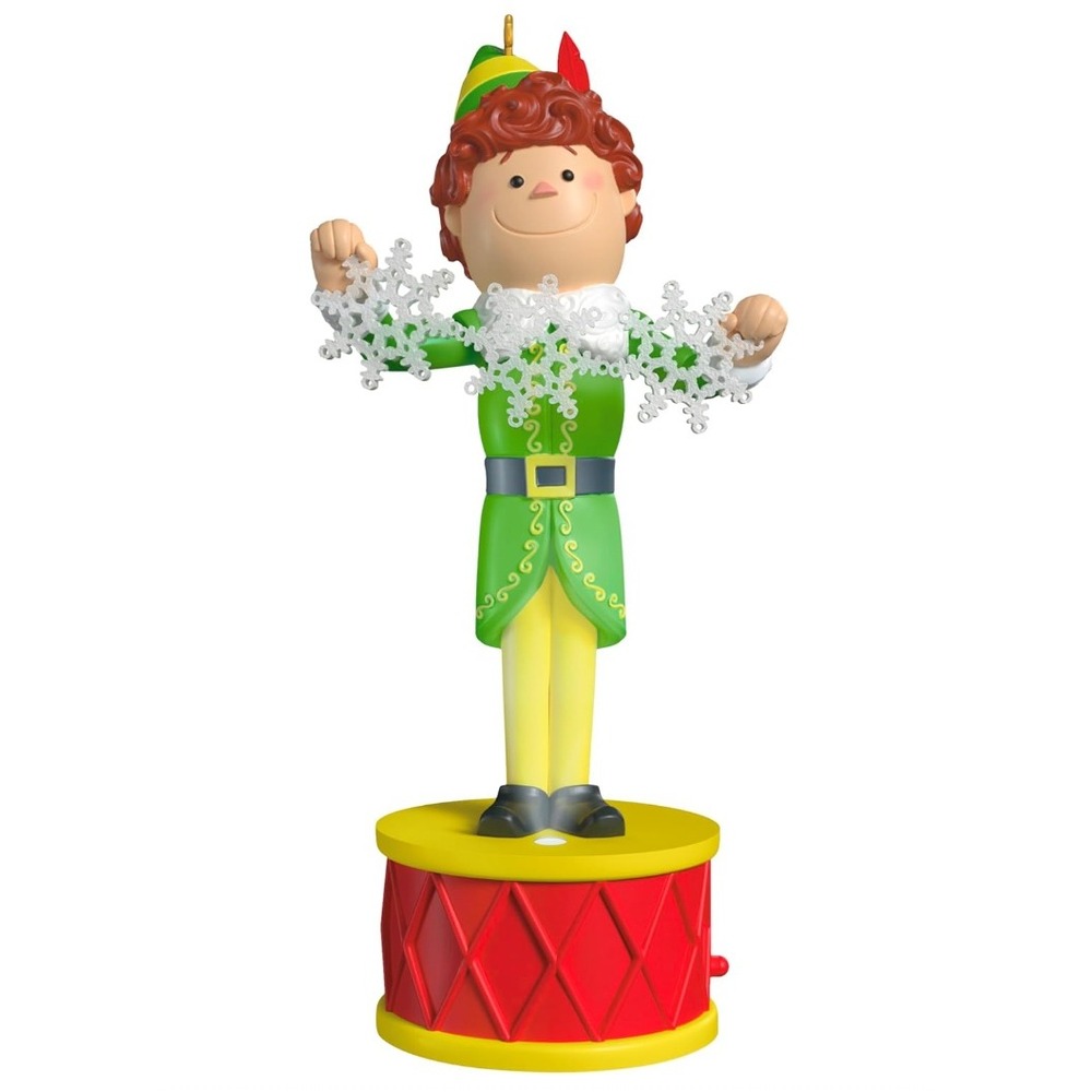 Hallmark Keepsake 2025 Buddy The Elf Storytellers Light Sound Ornament